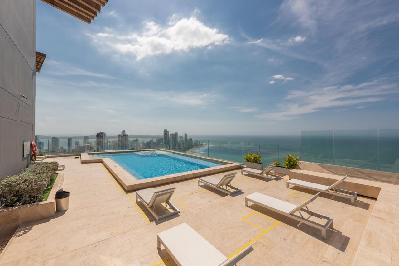 Murano Elite New Ocean Front Duplex Cartagena Luaran gambar
